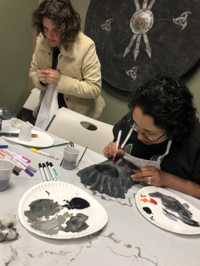 Cement Planter Painting Classes