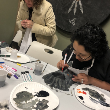 Cement Planter Painting Classes